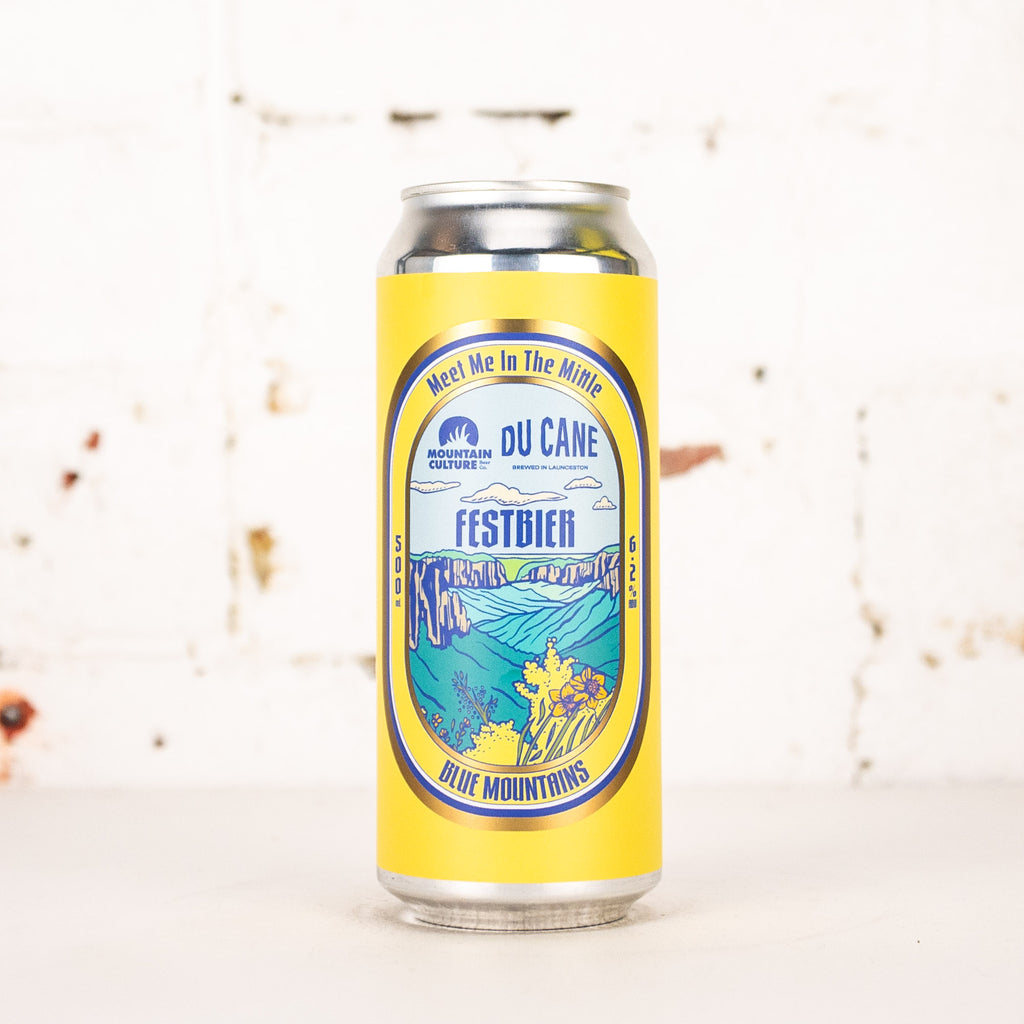 Mountain Culture x Du Cane - 'Meet Me In The Mittle' Festbier