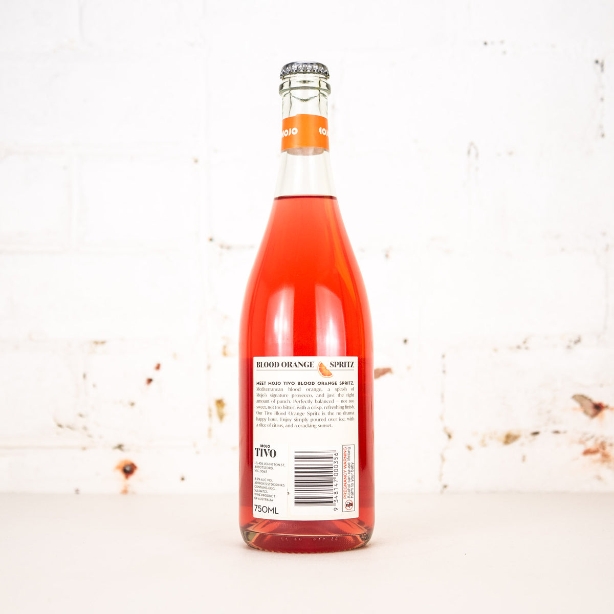 Mojo - Tivo Blood Orange Spritz 750ml