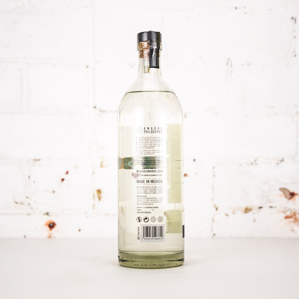 Amaras - Logia Cenizo Mezcal 700ml