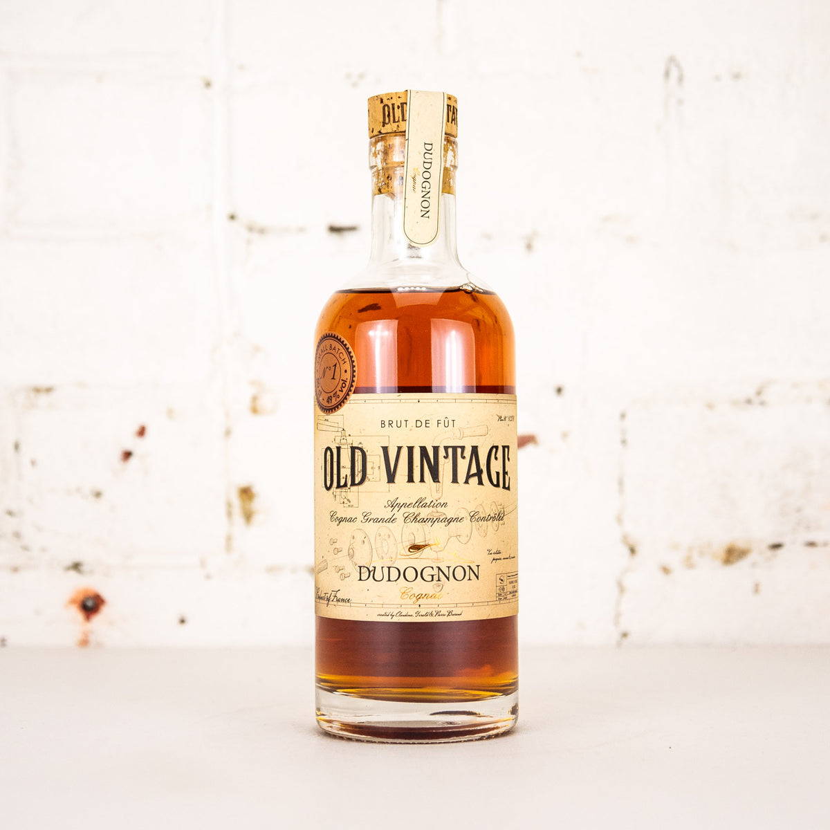 Dudognon - Old Vintage 25YO Single Cask Cognac 500ml