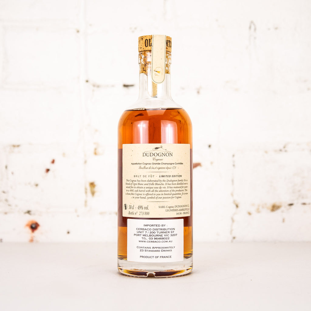 Dudognon - Old Vintage 25YO Single Cask Cognac 500ml