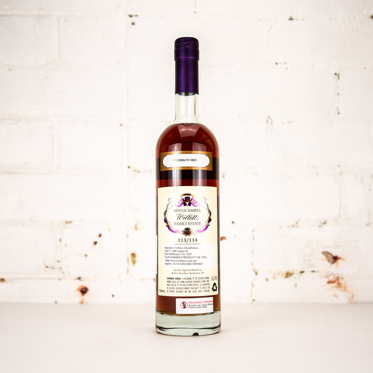 Willett - Single Cask #2148 12YO [Cerbaco Exclusive] Bourbon 750ml