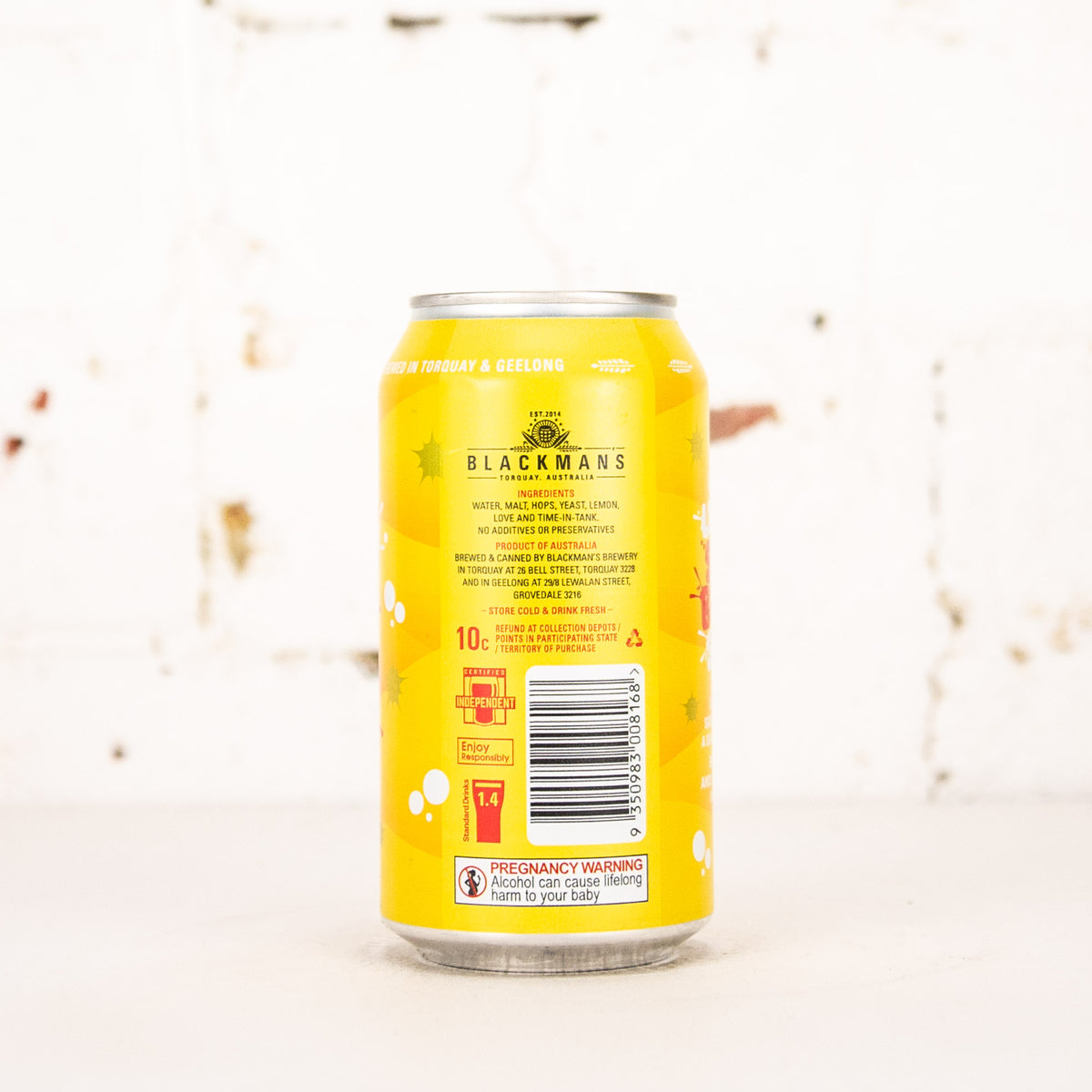 Blackman's - Yellow Starburst Sour