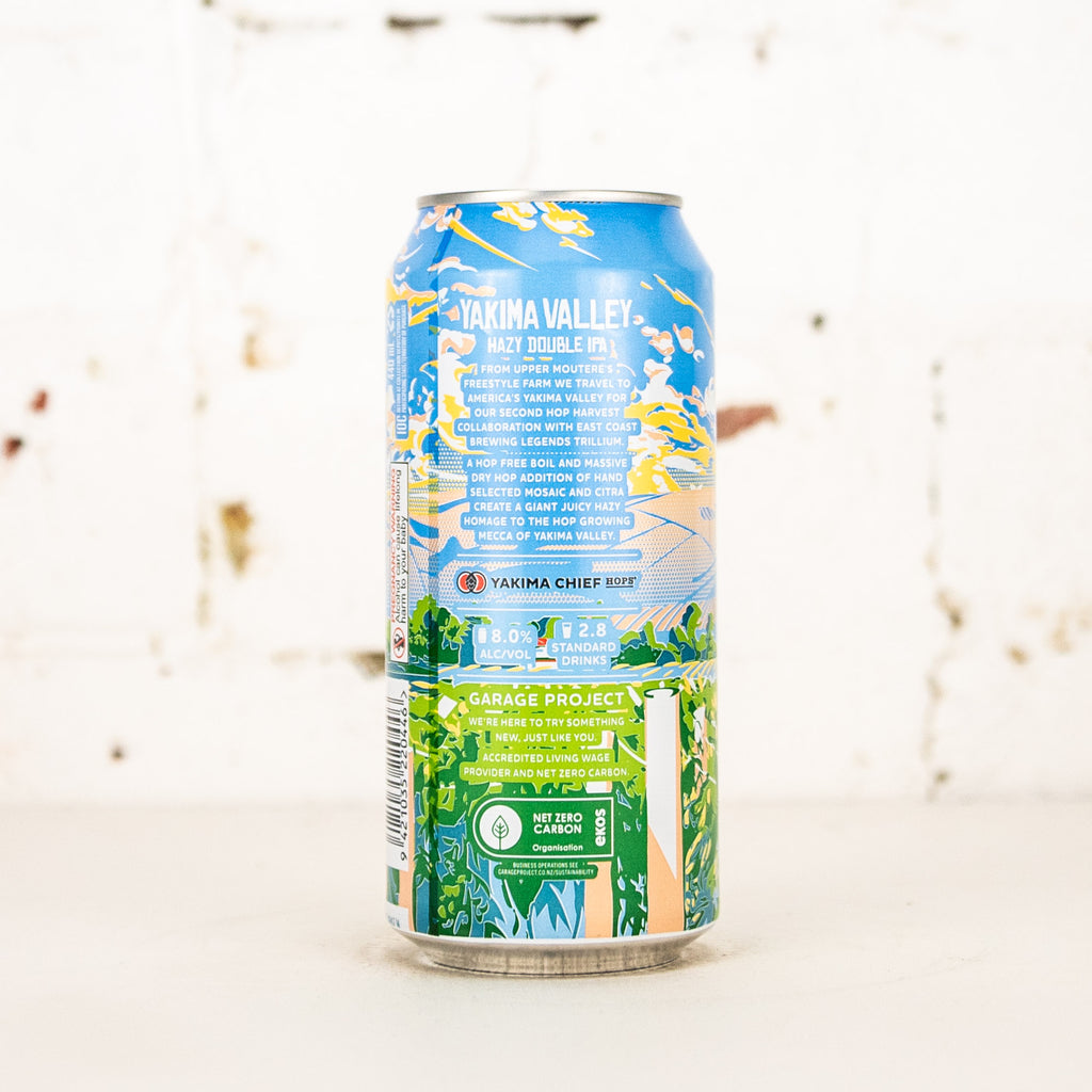 Garage Project x Trillium - 'Yakima Valley' Hazy Double IPA