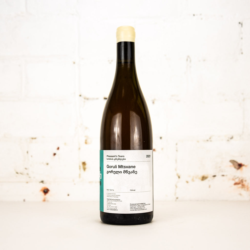 Pheasant's Tears - Goruli Mtsvane 2021 750ml