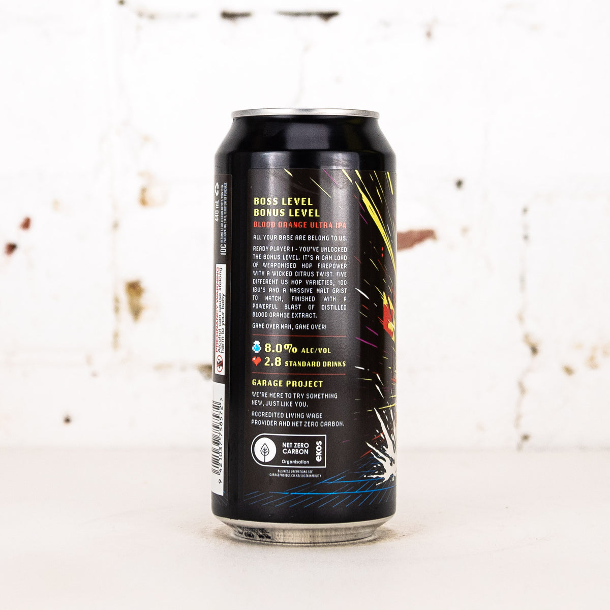 Garage Project - Boss Level: Bonus Level Blood Orange Ultra IPA