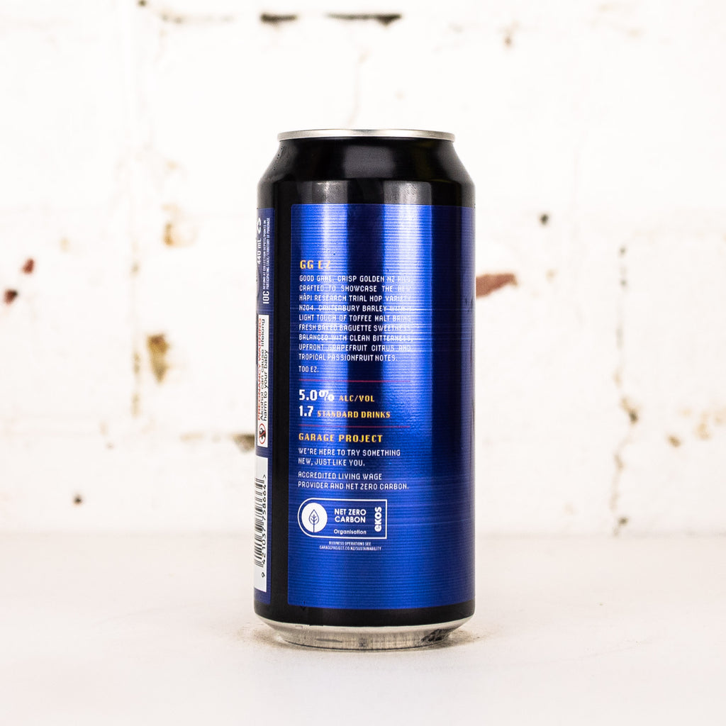 Garage Project - GG EZ NZ Pilsner