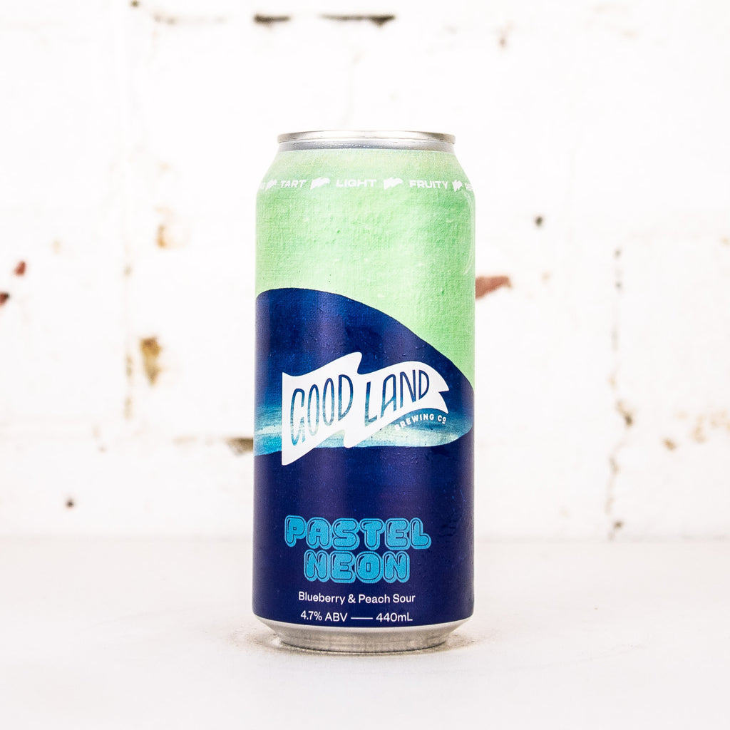 Good Land - Pastel Neon Blueberry & Peach Sour