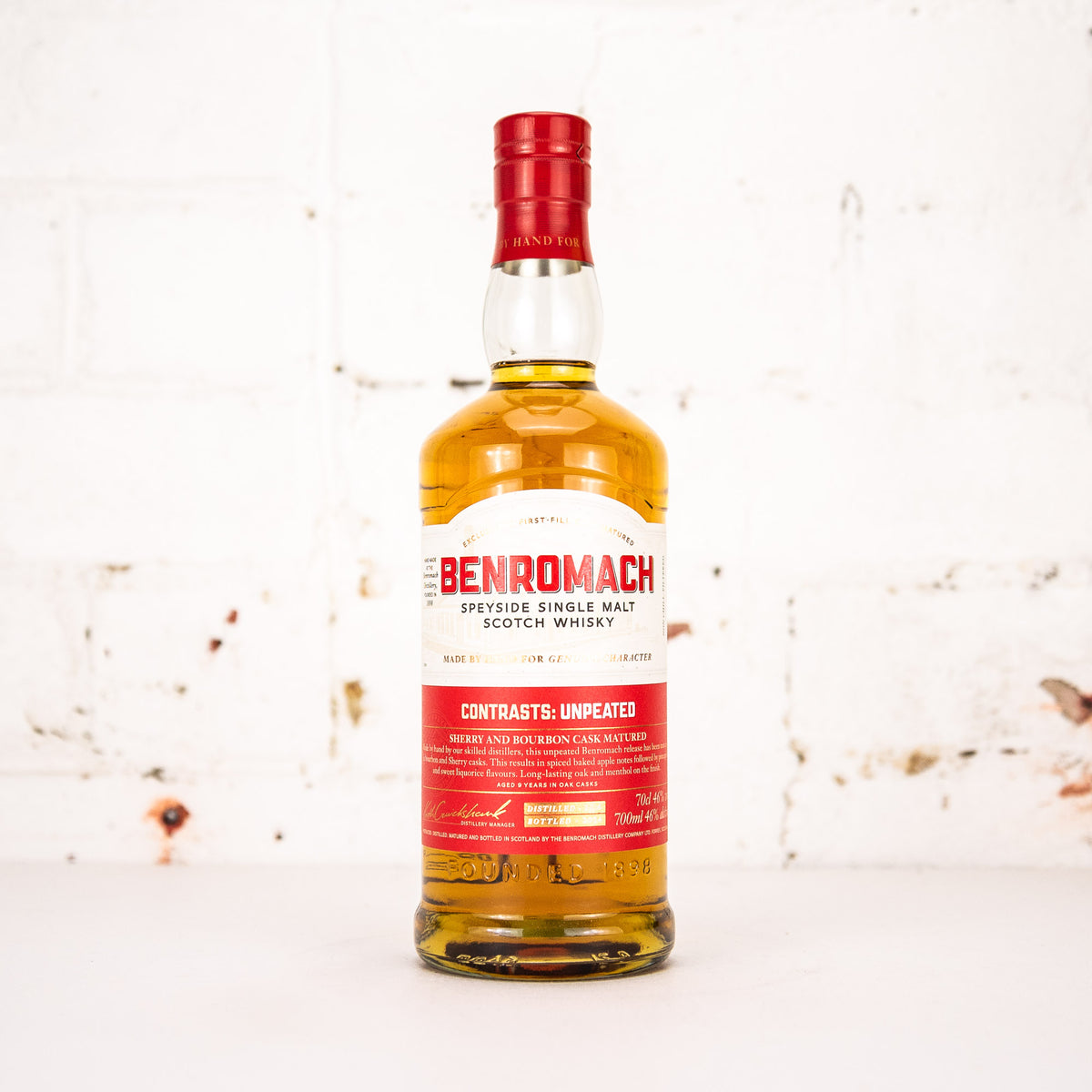Benromach - Contrasts: Unpeated Scotch Whisky 700ml