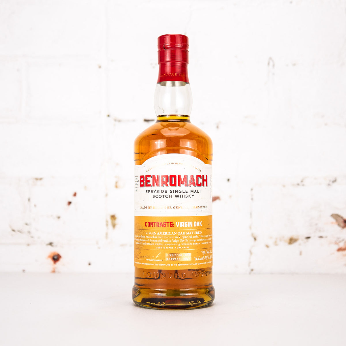 Benromach - Contrasts: Virgin Oak Scotch Whisky 700ml