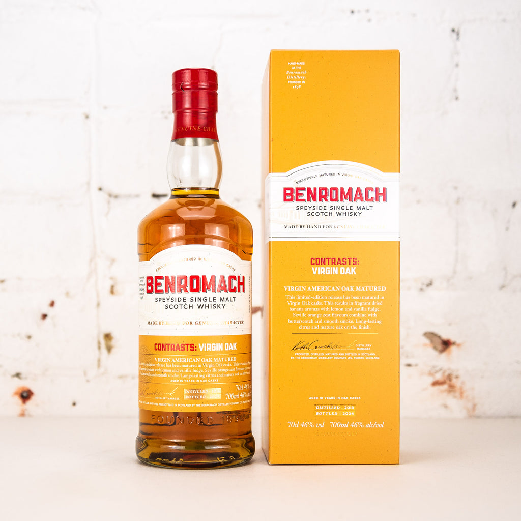 Benromach - Contrasts: Virgin Oak Scotch Whisky 700ml