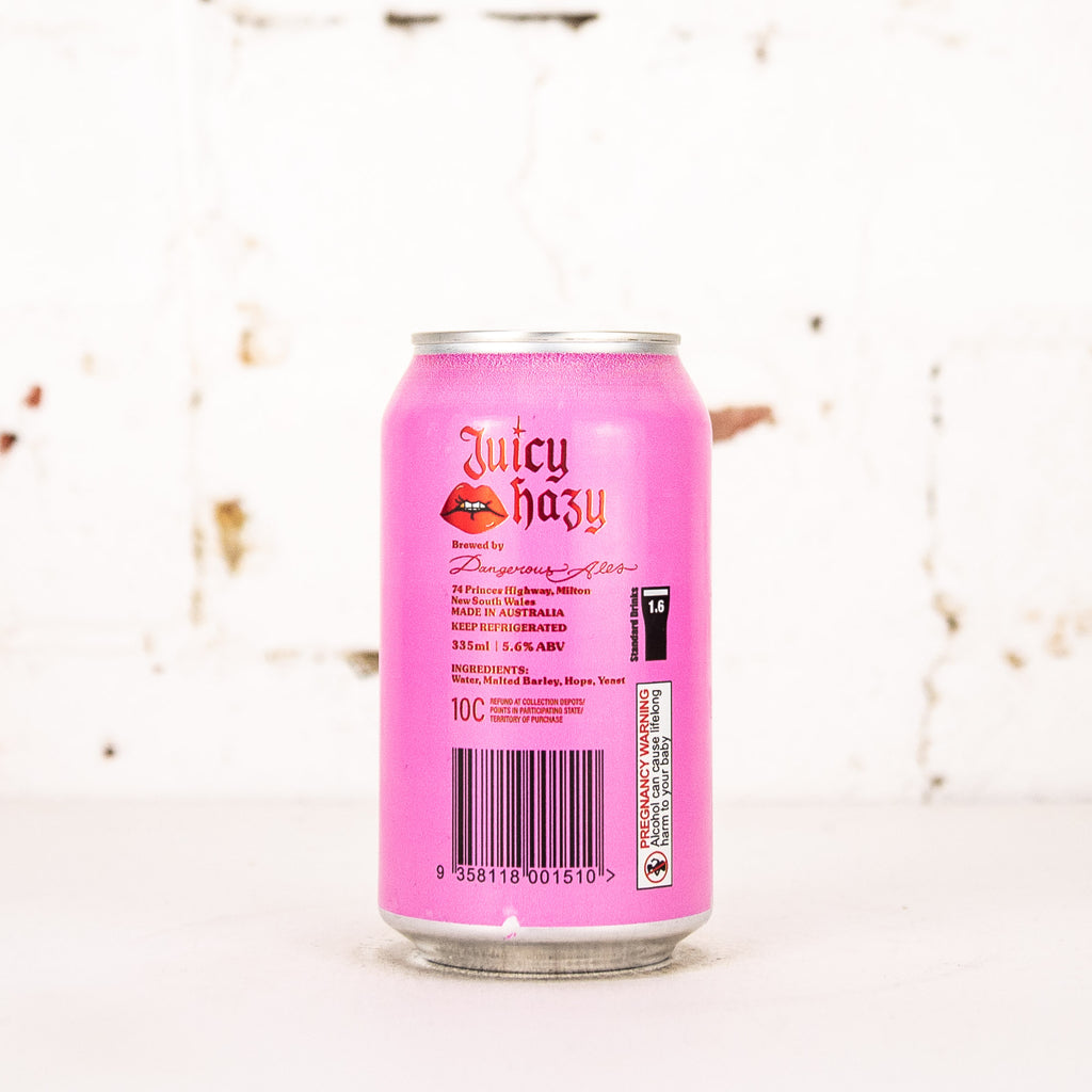 Dangerous Ales - Juicy Hazy Pale Ale