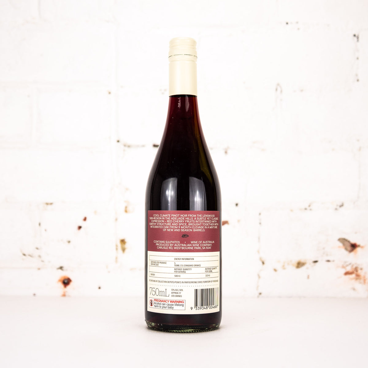 Parcel - Adelaide Hills Pinot Noir 750ml
