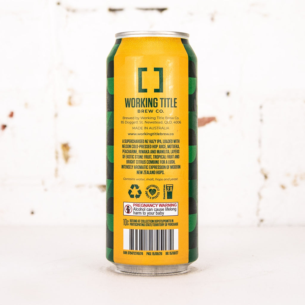 Working Title - Caddyshack Hazy IPA