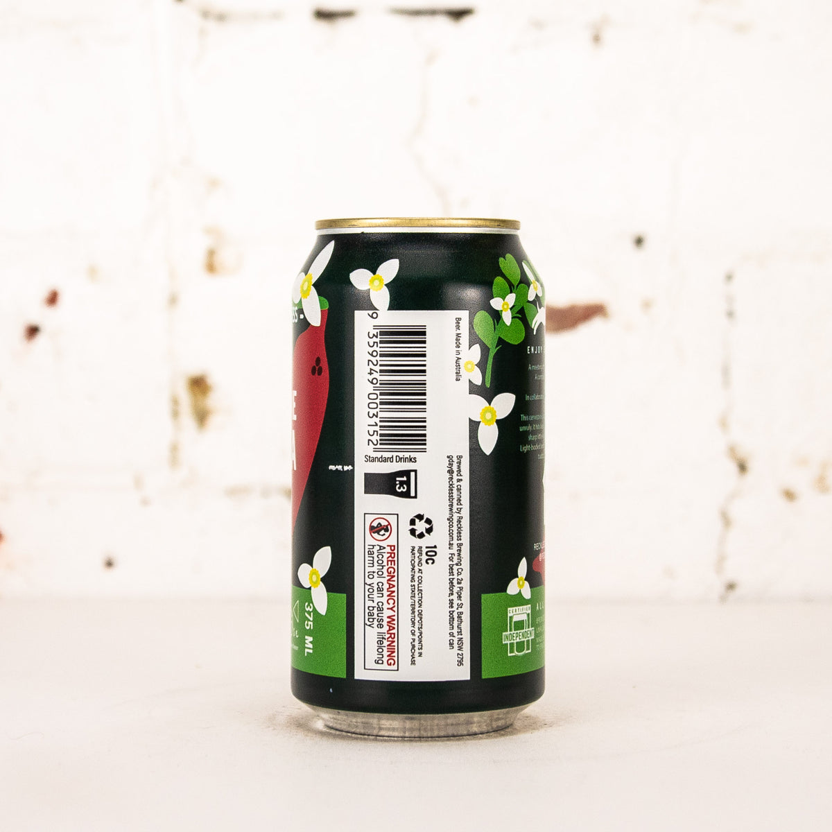 Reckless x Tallboy & Moose - Finger Lime Cerveza