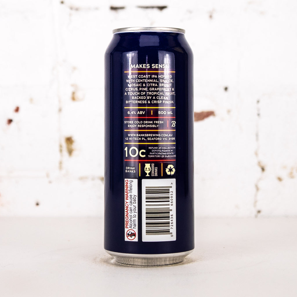 Banks - Makes Sense West Coast IPA