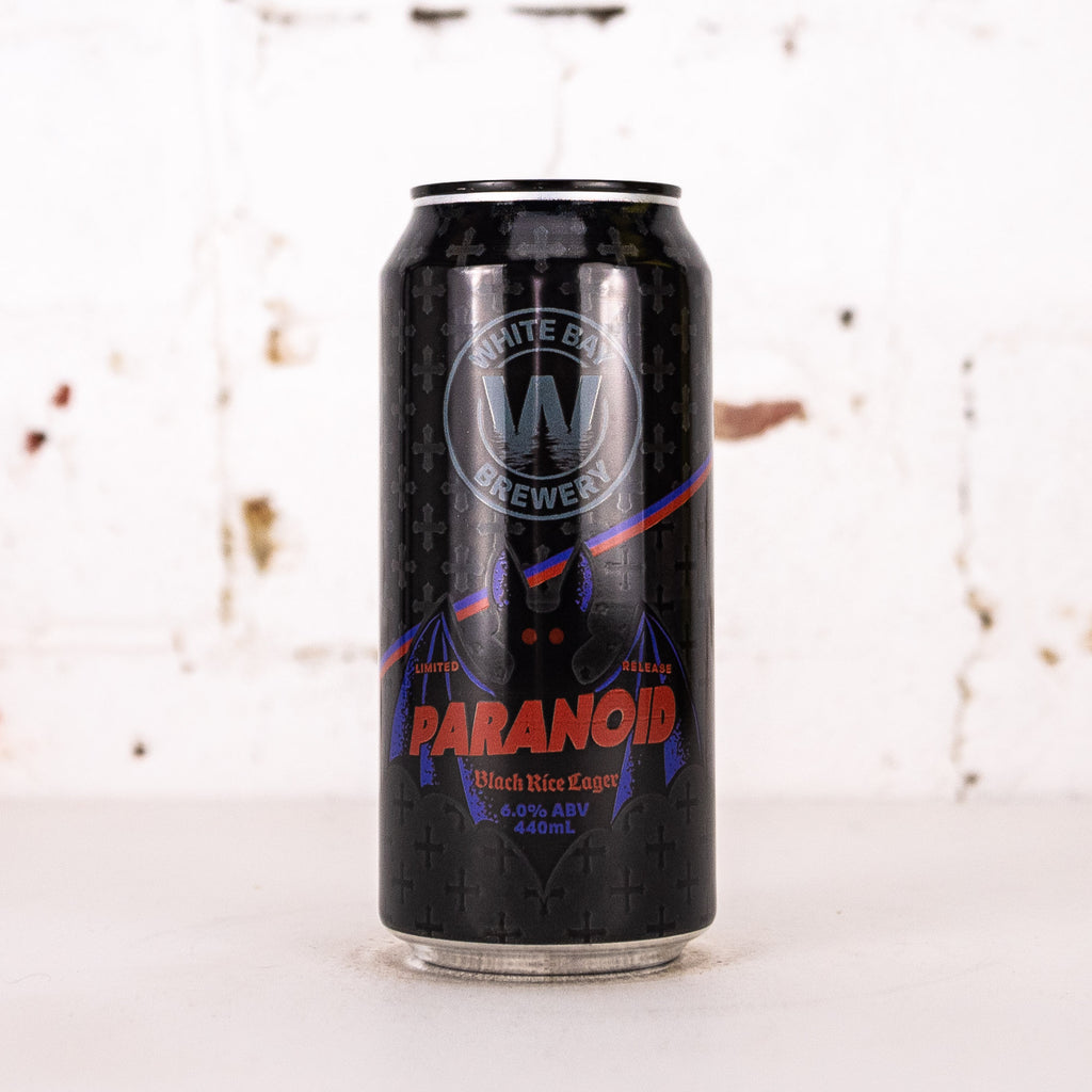 White Bay - Paranoid Black Rice Lager