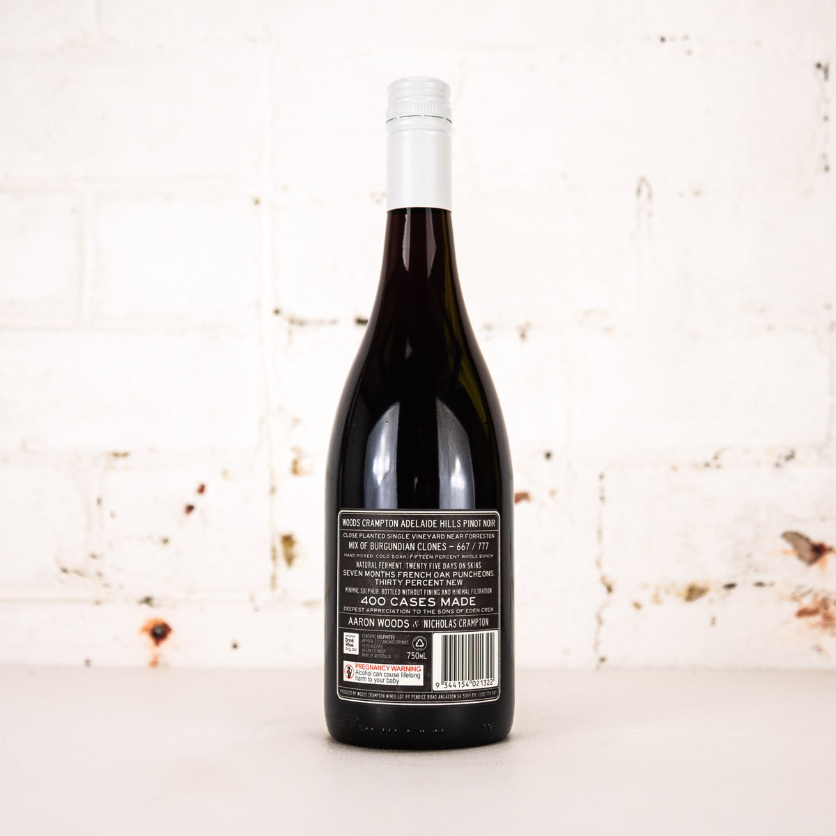 Woods Crampton - Black Label Pinot Noir 2023 750ml