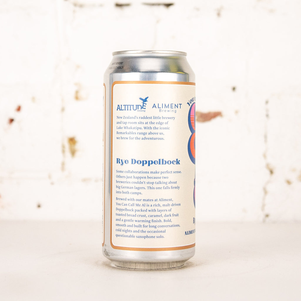 Altitude x Aliment - 'You Can Call Me Al' Rye Doppelbock
