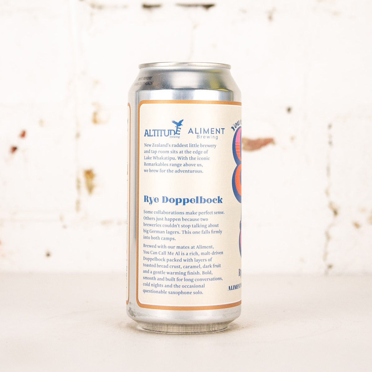 Altitude x Aliment - 'You Can Call Me Al' Rye Doppelbock