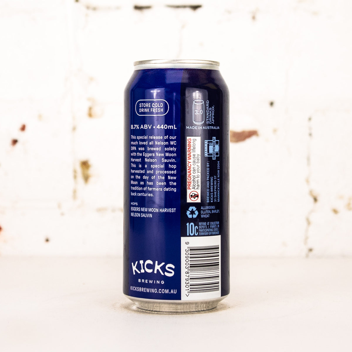 Kicks - New Moon Double Nelson DDH West Coast DIPA
