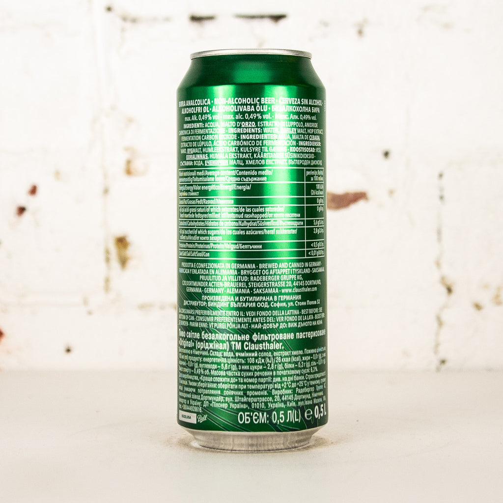 Clausthaler - Original Non Alcoholic Lager