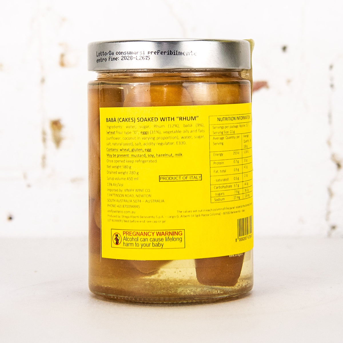 Strega - Alberti Baba al Rhum 580g