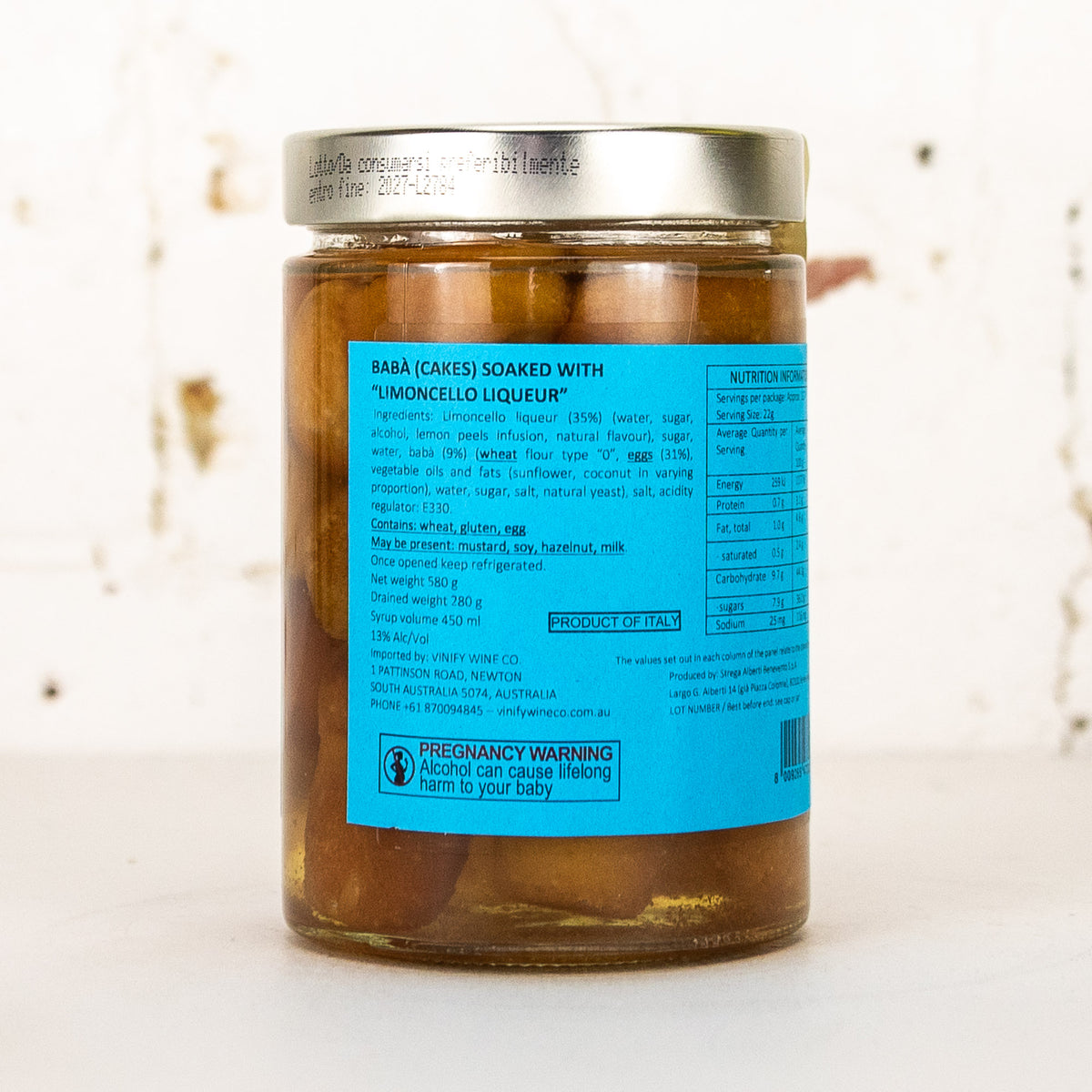 Strega Alberti - Baba al Limoncello 580g