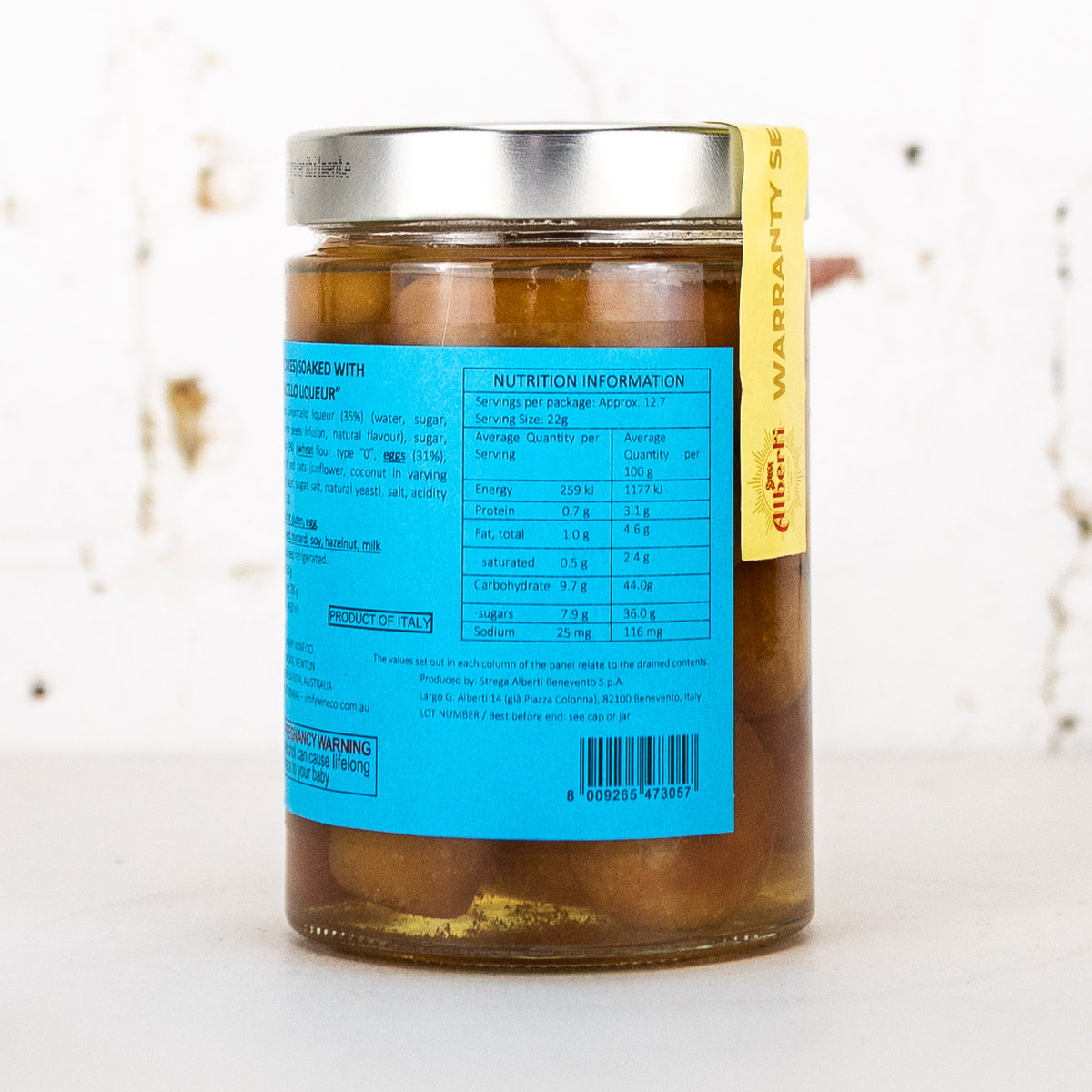 Strega Alberti - Baba al Limoncello 580g