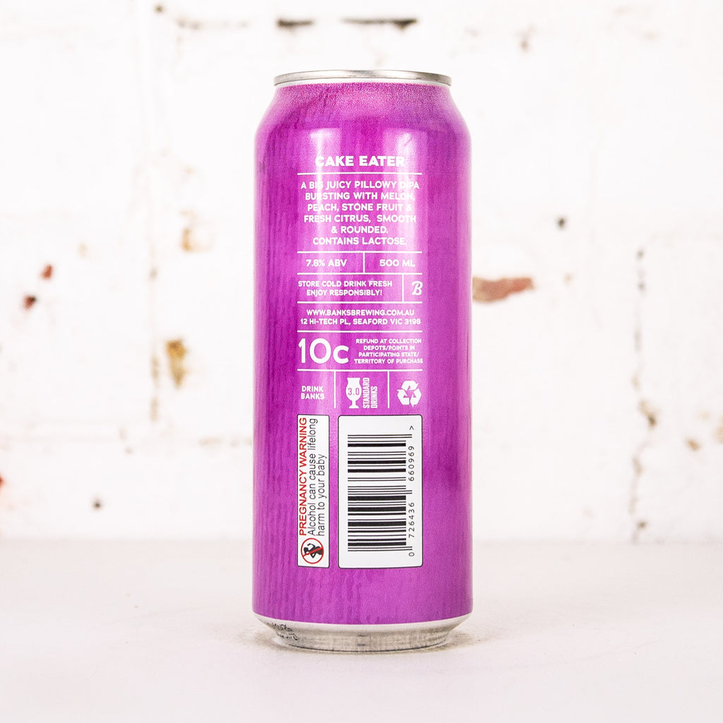 Banks - Cake Eater: Motueka & Cashmere DDH Oat Cream DIPA