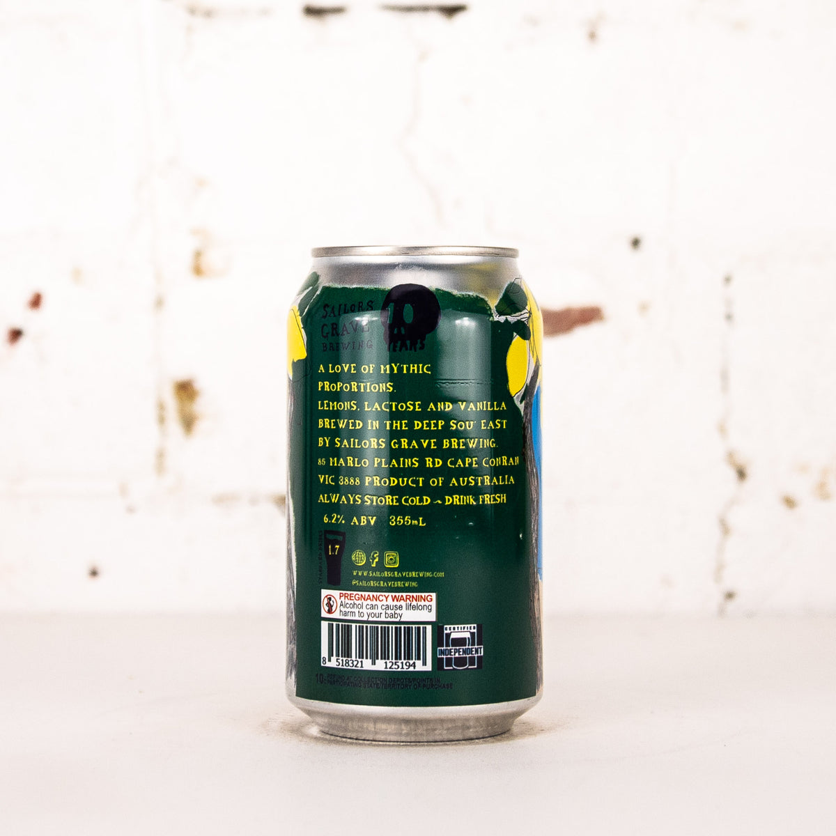 Sailors Grave - Hercules & Amalfi Forever Nitro Imperial Lemon Meringue Cream Sour