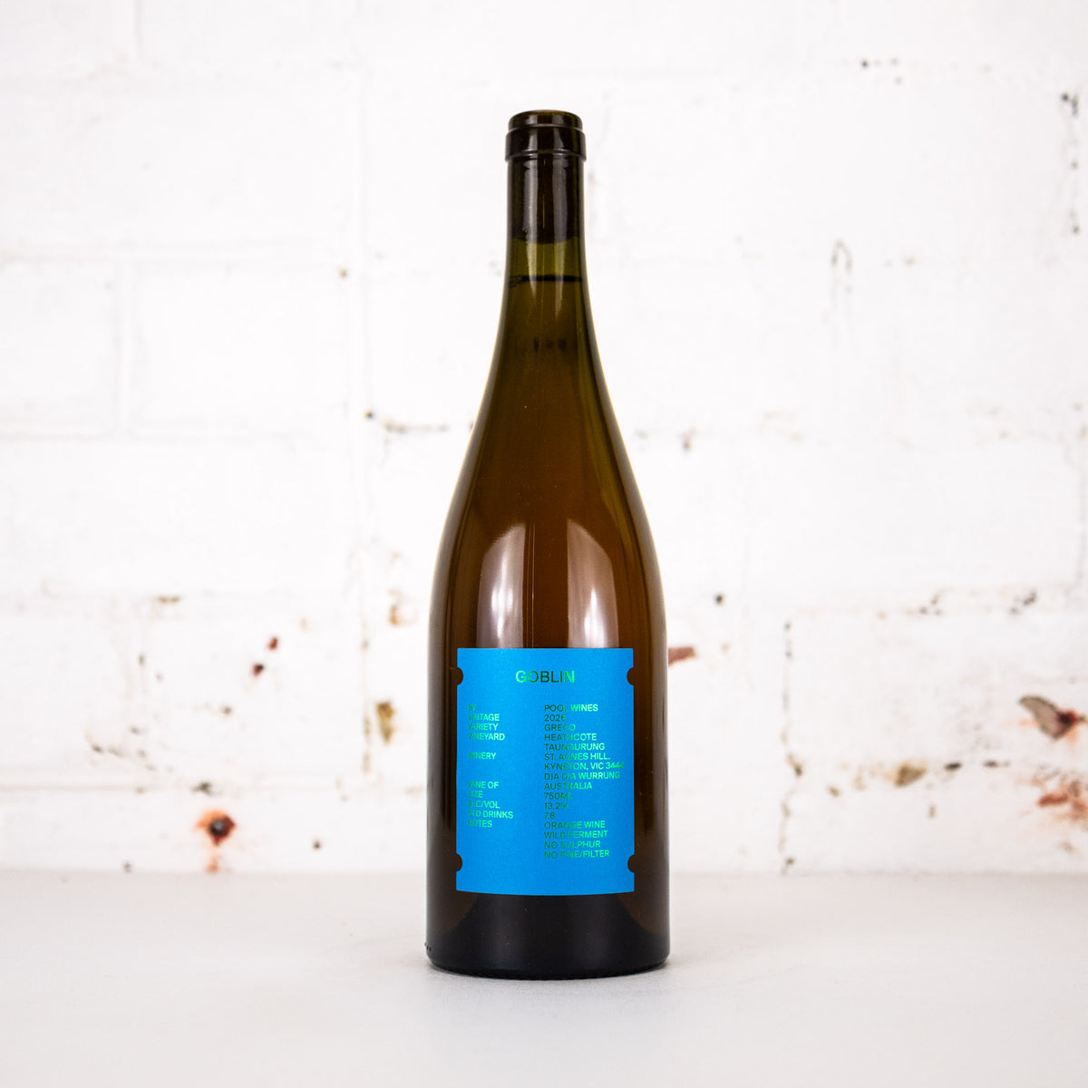 Pool Wines - Goblin Orange Greco 750ml