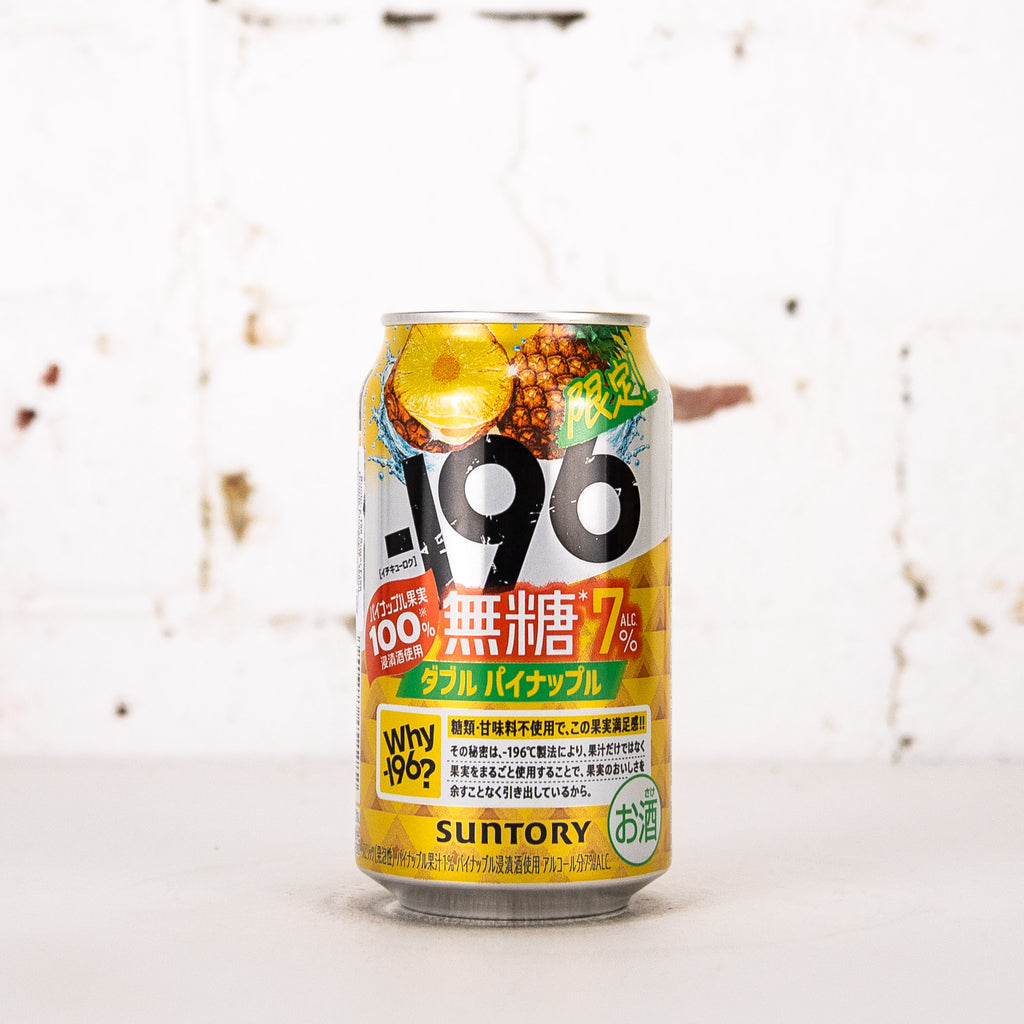 Suntory - -196 Double Pineapple Sugar Free 7% 350ml