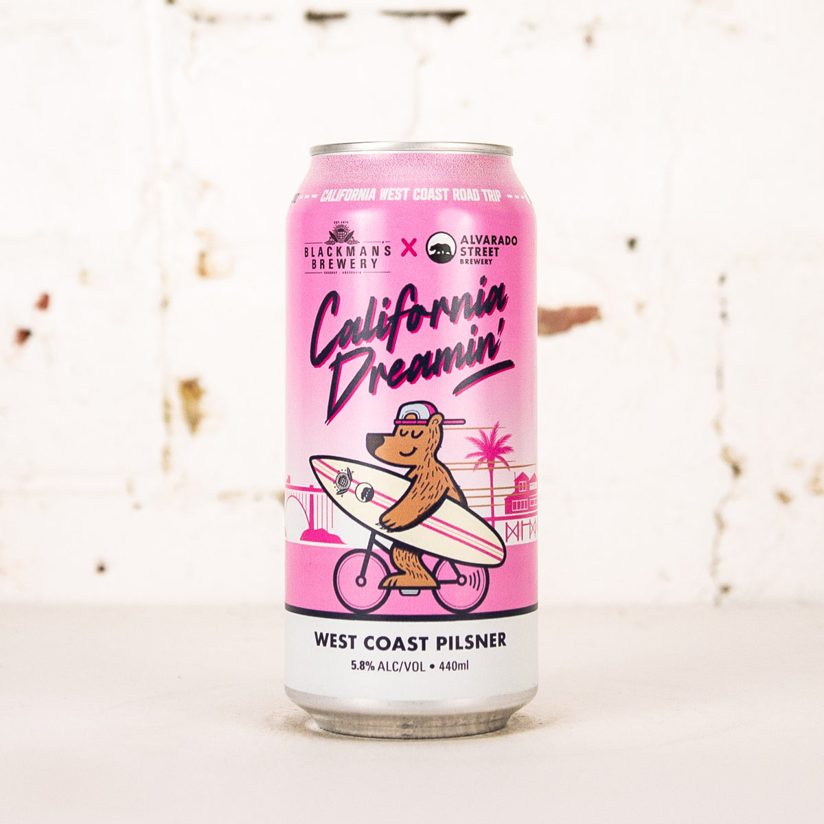 Blackman's x Alvarado Street - 'California Dreamin' West Coast Pilsner