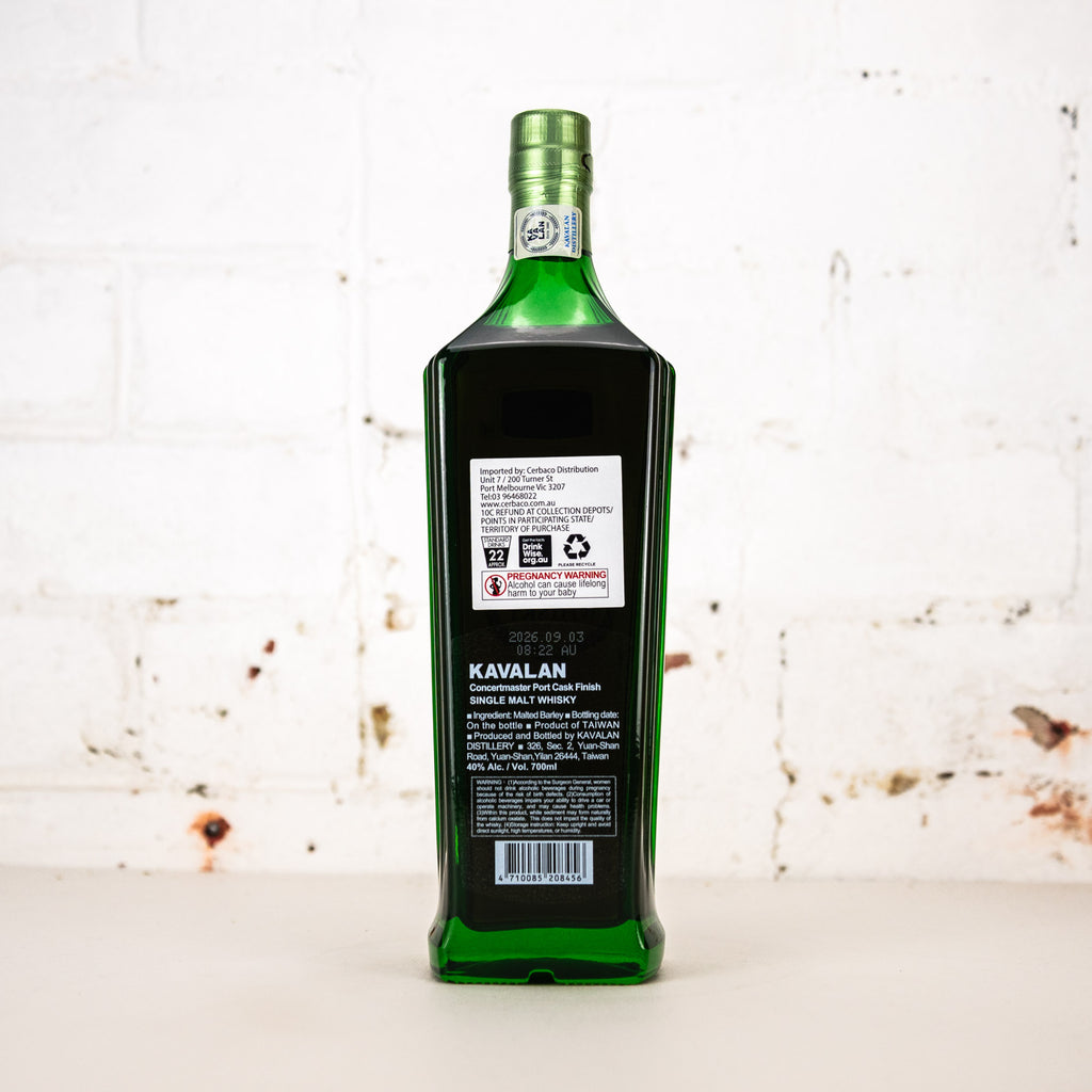 Kavalan - Concertmaster Port Cask Single Malt 700ml