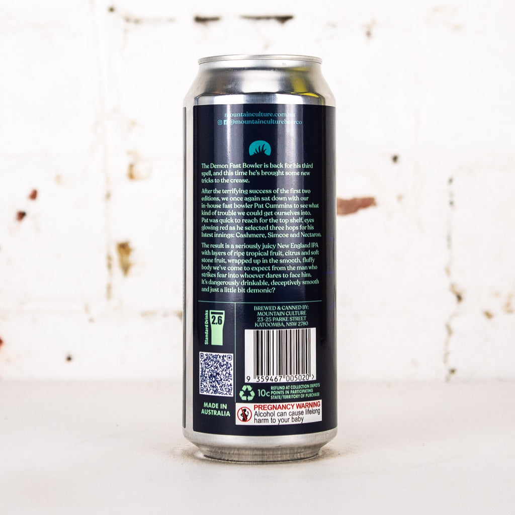 Mountain Culture - Demon Fast Bowler 3.0 NEIPA