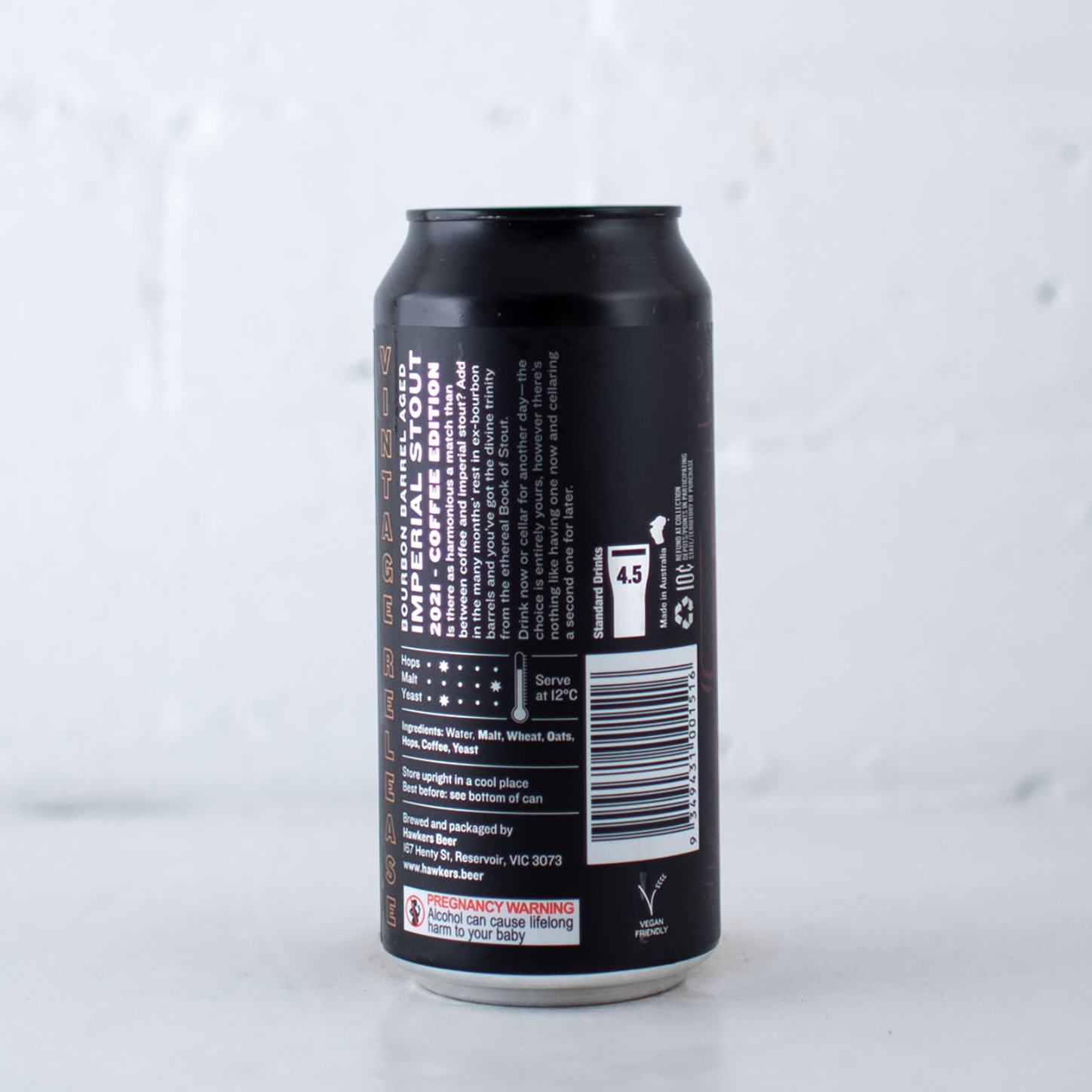 Hawkers - Bourbon BA Imp Stout Coffee 2021