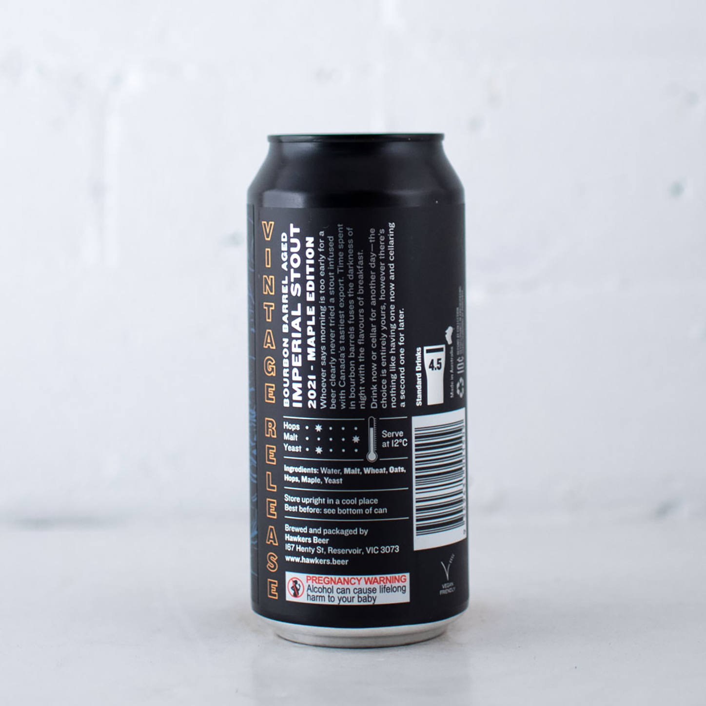 Hawkers - Bourbon BA Imp Stout Maple 2021