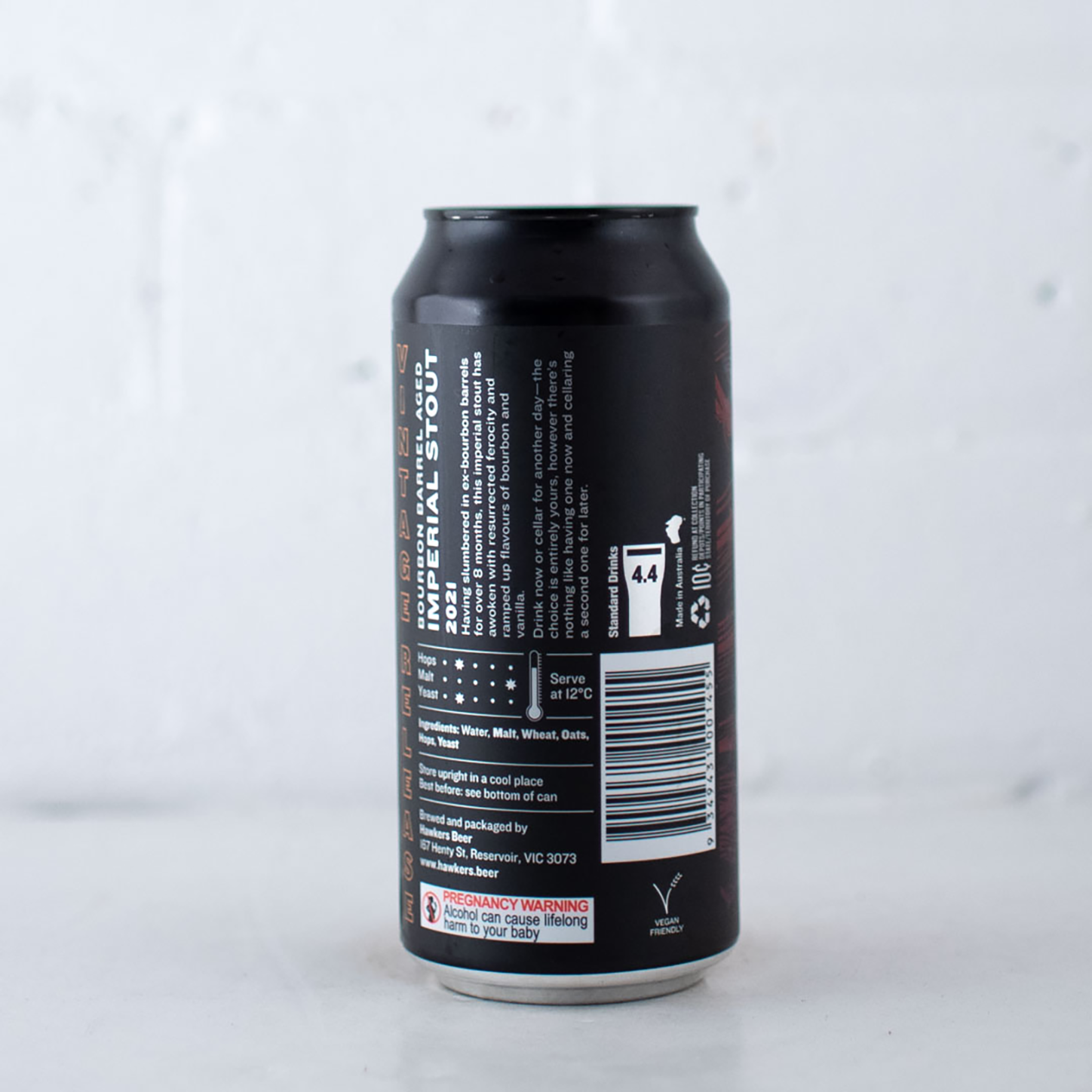 Hawkers  - Bourbon BA Imp Stout 2021
