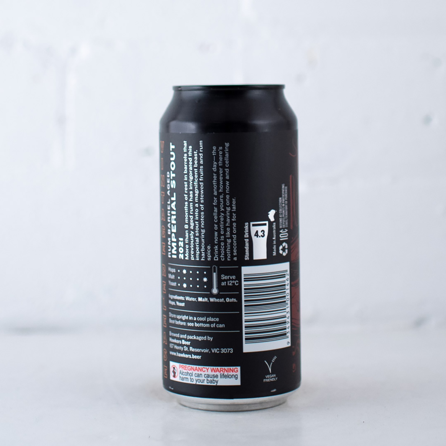 Hawkers - Rum BA Imp Stout 2021
