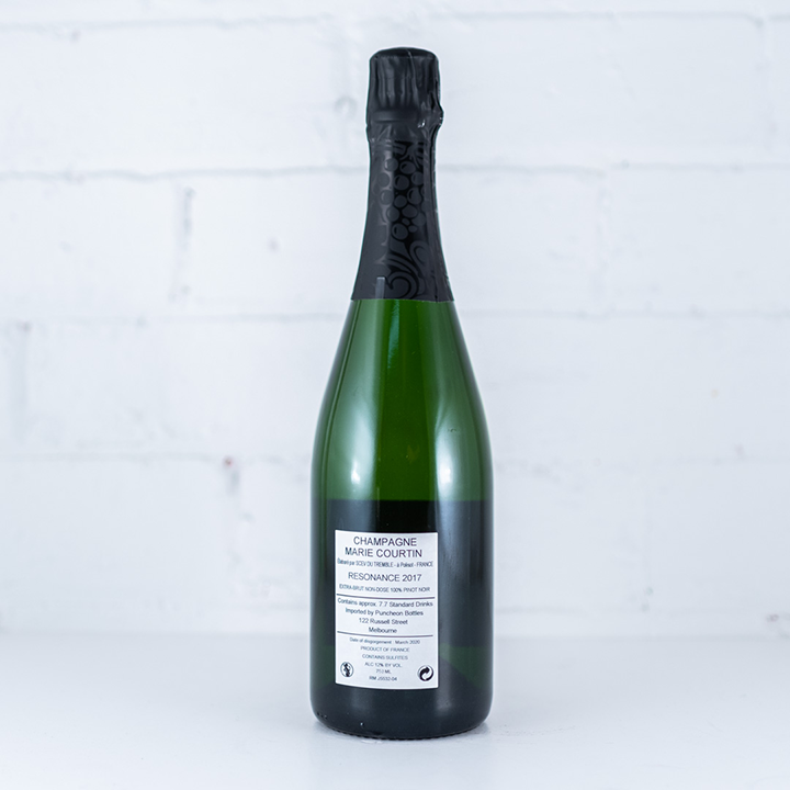 Marie Courtin - Resonance Blanc de Noirs Extra Brut 2017 750ml