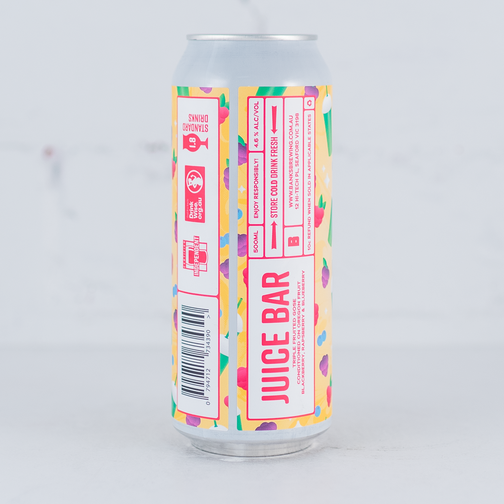 Banks - Juice Bar Triple Fruited Gose