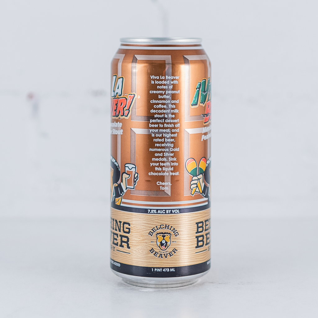 Belching Beaver - Viva La Beaver Mexican Chocolate Peanut Butter Stout
