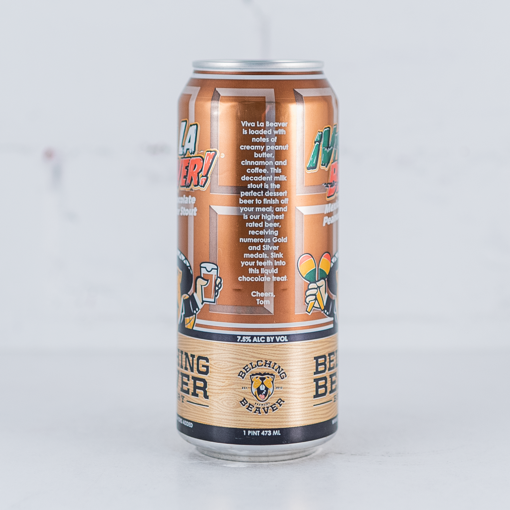 Belching Beaver - Viva La Beaver Mexican Chocolate Peanut Butter Stout