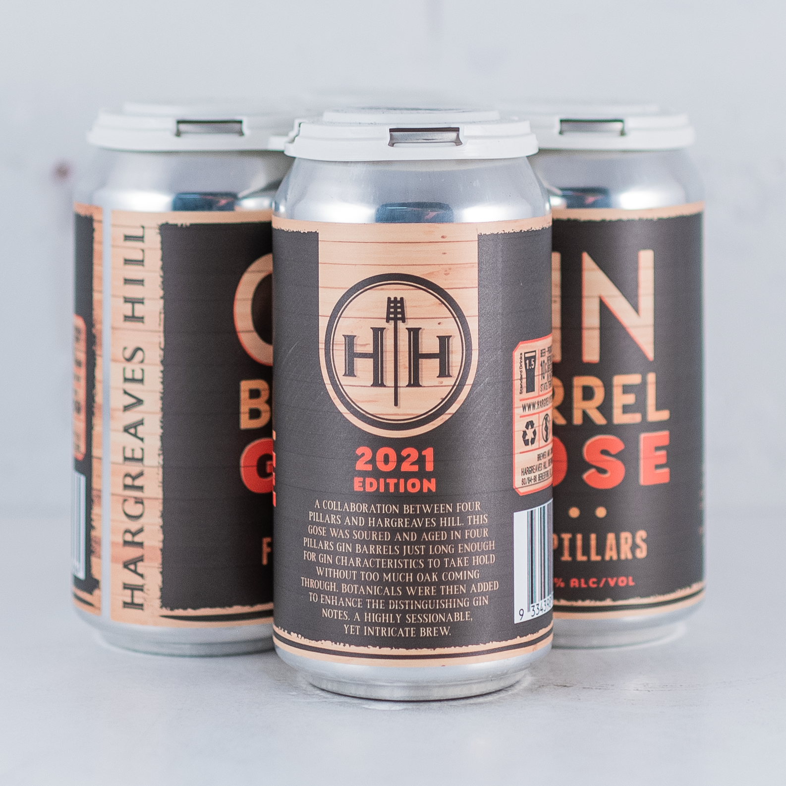 Hargreaves Hill x Four Pillars 'Gin Barrel Gose 2021'