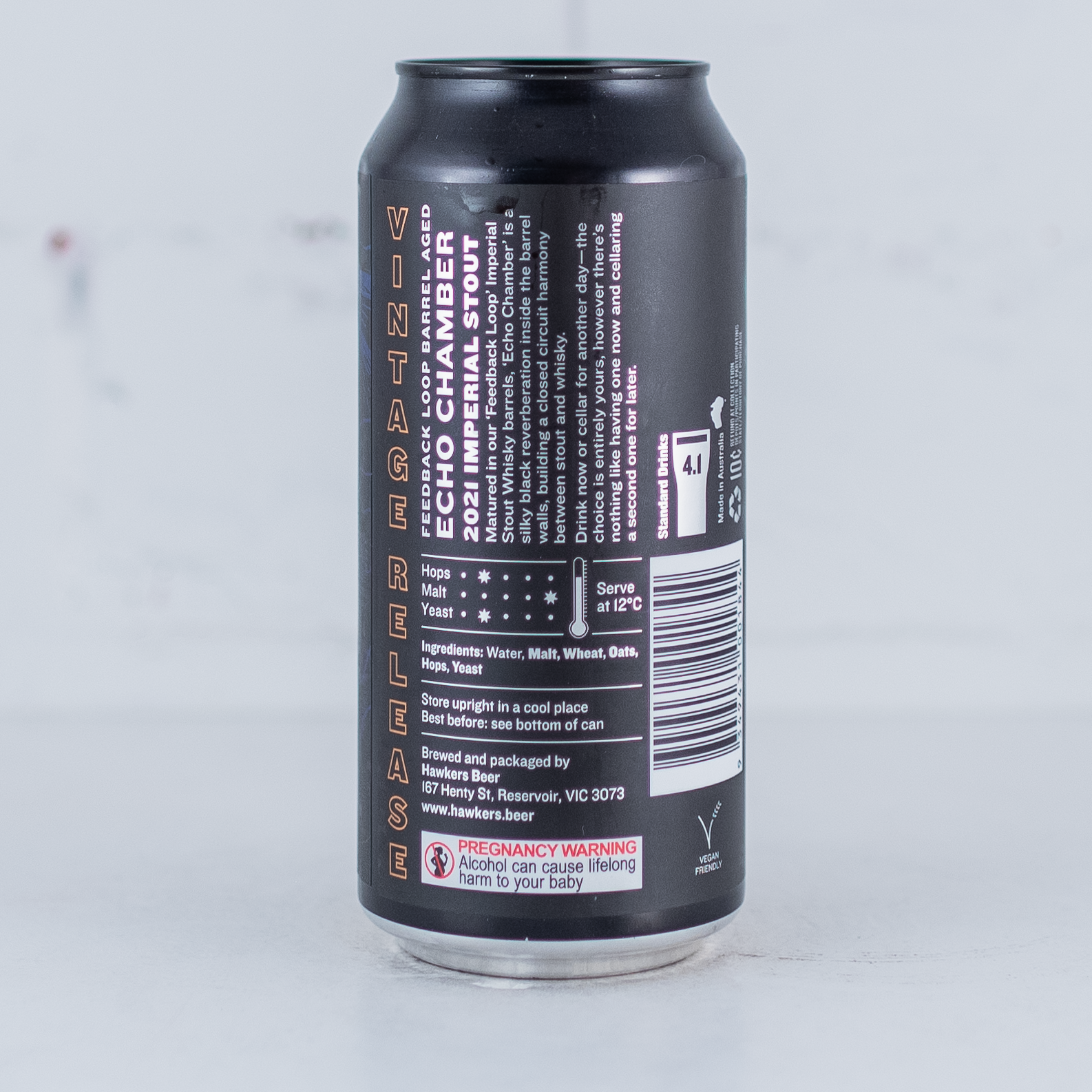 Hawkers - Echo Chamber Whisky BA Imp Stout