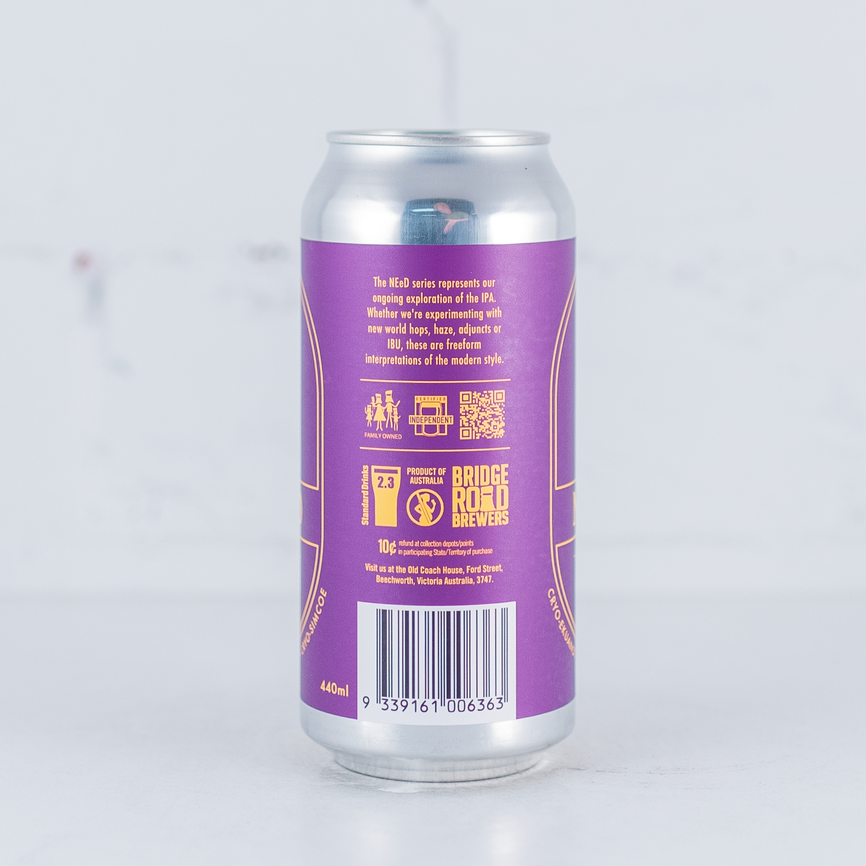 Bridge Road - NEeD Vol 7 Cryo Hazy IPA