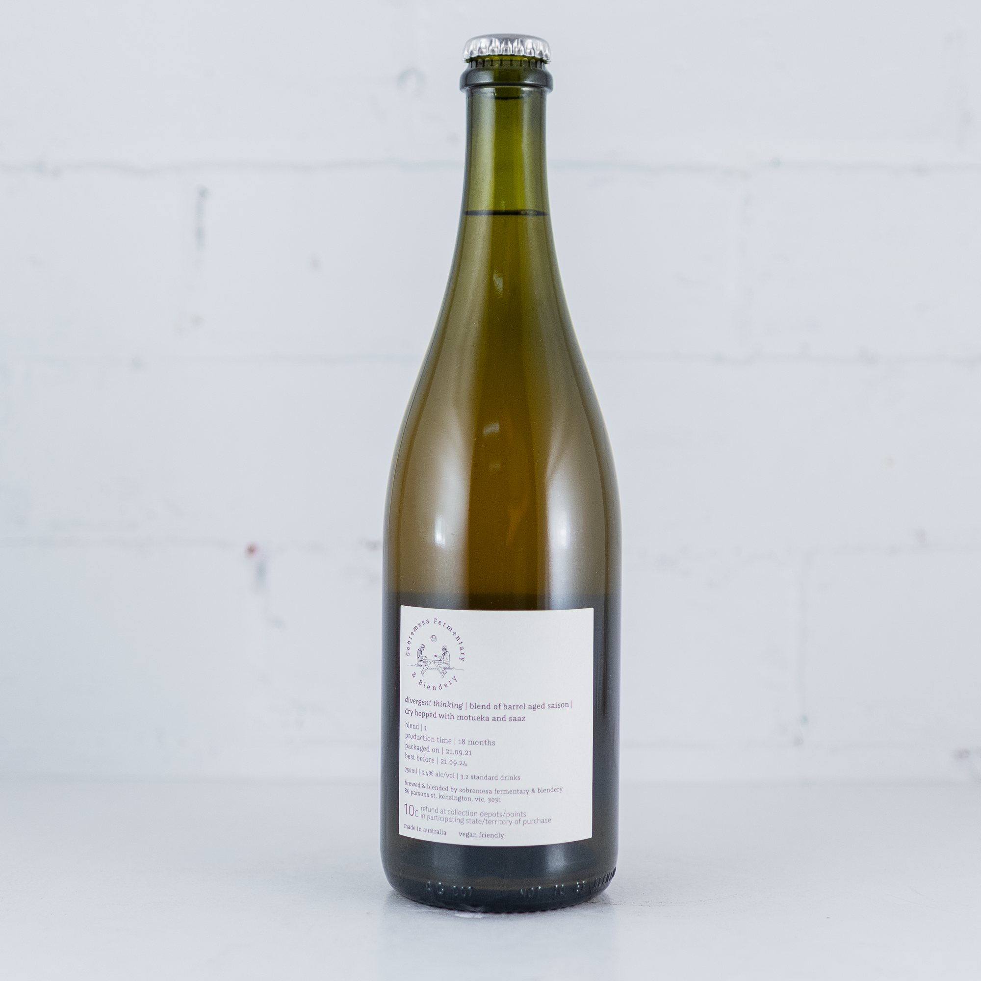 Sobremesa - Divergent Thinking BA Blended Saison 750ml