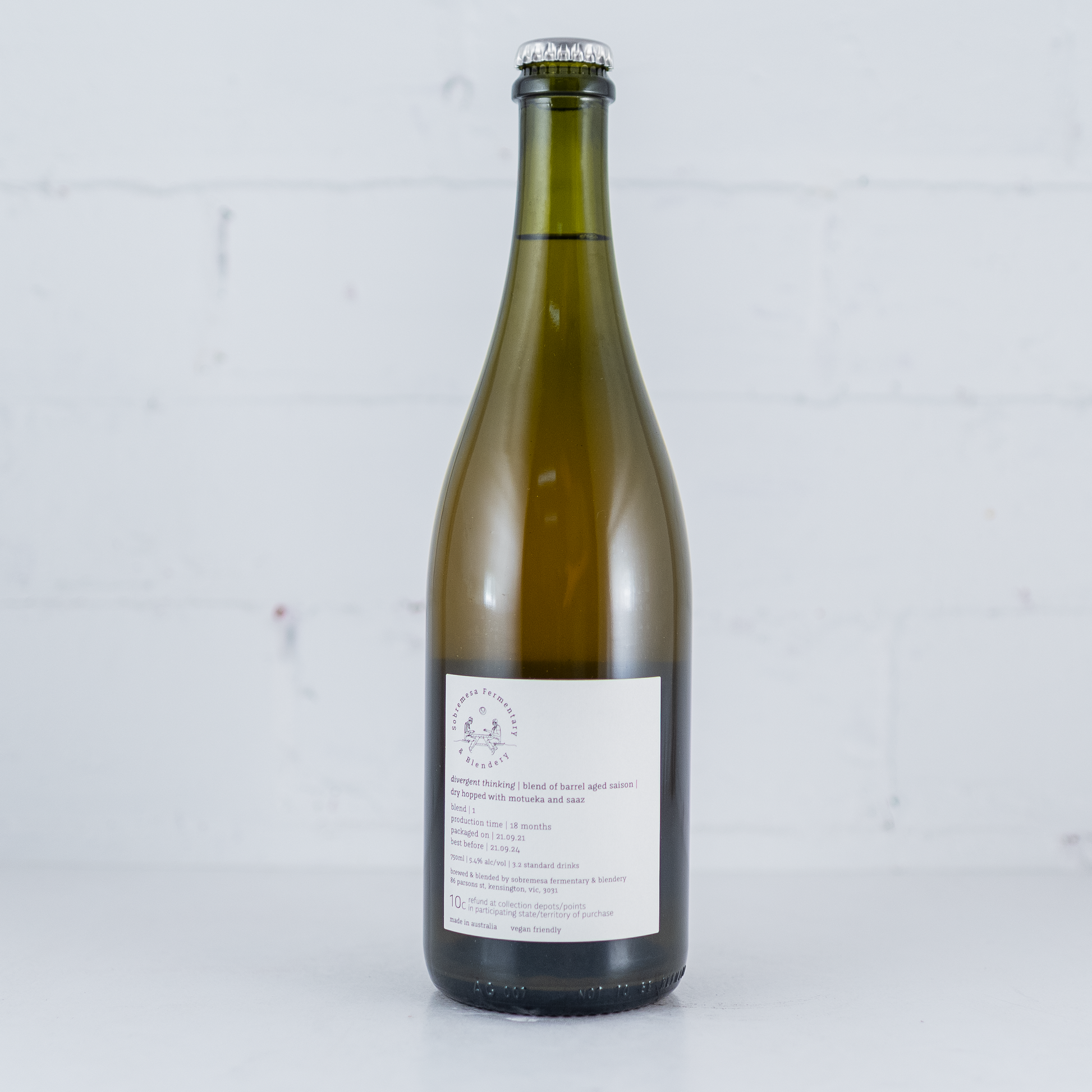 Sobremesa - Divergent Thinking BA Blended Saison 750ml