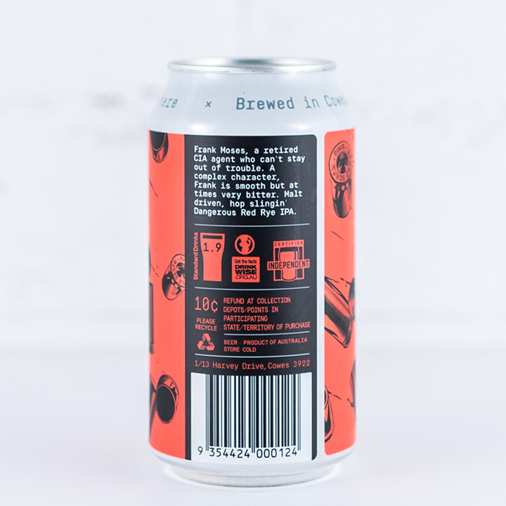 Ocean Reach - Frank Moses Red Rye IPA 375ml
